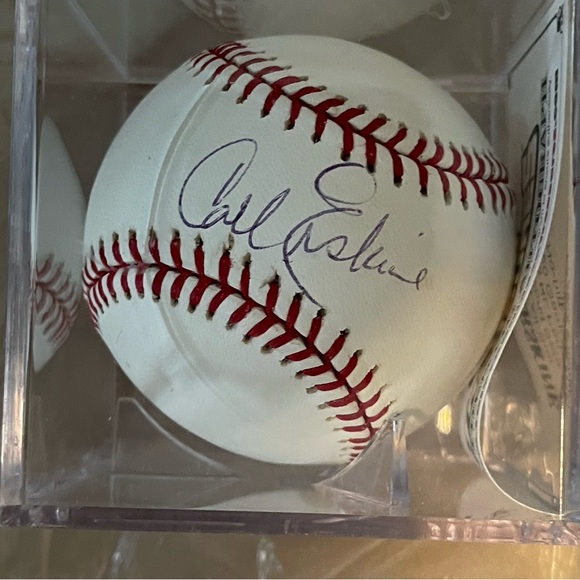CARL ERSKINE Autographed Baseball Tristar Hidden - Picture 2 of 2